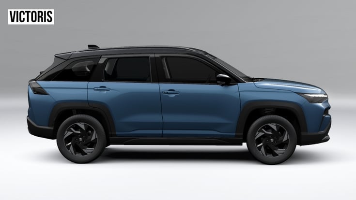 Maruti Victoris side profile